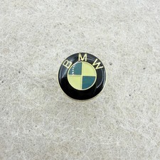 Vintage BMW Rounded Logo Enamel Lapel Pin Automotive Collectible Badge picture