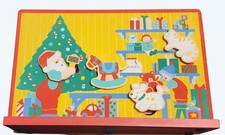 Vtg Avon Gift Collection Claus & Company Musical Factory w Original Box Toyland picture