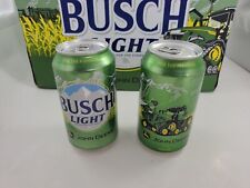 Busch Light John Deere For The Farmers 12oz cans (2) picture
