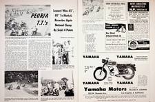 1960 Peoria IL Motorcycle TT Racing Joe Leonard - 2-Page Vintage Article picture