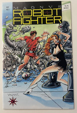 Magnus Robot Fighter #1 1991, 1st appear Magnus W/ Coup Insert 9.4-9.6 picture