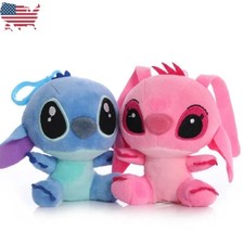 1PCS Disney Stitch Plush Doll Blue Pink Stuffed Toy Lilo & Stitch Gift for Kids picture