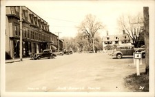 South Berwick Maine ME Main Street c1940s Real Photo Vintage Postcard picture