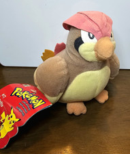 Hasbro Pokemon Pidgeotto Bean Plush 1999 - UK Import - US Seller - New with Tags picture