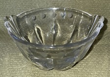 Vintage Glass Small Decorative Bowl Approx. 5”Wide 2 1/2” Deep picture
