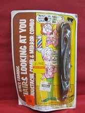 1979 NEW NIP BIBIs HAIRS LOOKING AT YOU MUSTACHE COMB MIRROR COMBO VTG 1972 1979 picture