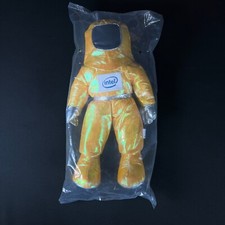 Vintage 1997 Metallic Yellow Intel Bunny People Plus Figure 13