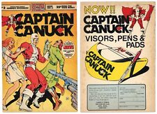 Captain Canuck #3 (VG/FN 5.0) Signed by creator Richard Comely 1975 Comely Comix picture