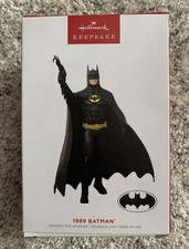 Hallmark 2023 1989 Batman Michael Keaton DC Comics Keepsake Ornament NEW picture