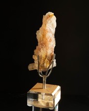 Museum Quality 224g Hematite Included Quartz Cluster Cabinet Specimen Stand picture