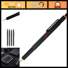 Rotring 800 Retractable Mechanical Pencil 0.7 mm Black Barrel picture