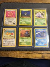 Pokemon TCG First Edition Lot (Clefairy isn’t 1st Edition) picture