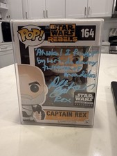 Funko Pop Captain Rex: Smuggler's Bounty funko SIGNED BY DEE BRADLEY BAKER 🚨🚨 picture