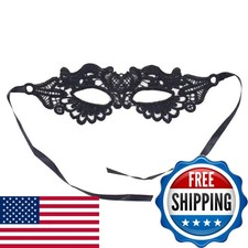 Black Lace Mask Sexy Masquerade Eye Face Eyemask Women Party Halloween Hot picture