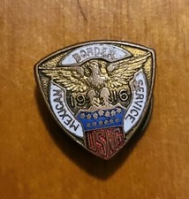 1916 Mexican Border Service US National Guard Lapel Pin picture