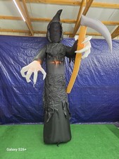 12ft Gemmy Airblown Inflatable Prototype Halloween Reaper #228442 picture