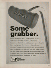 1969 Hurst Performance T-handle Grabber for Shifter Aluminum Vintage Print Ad picture
