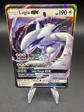 Pokemon TCG Lugia GX 159/214 SM-Lost Thunder Ultra Rare Holo GX Card picture