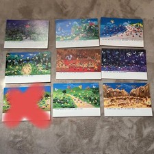 Pokemon 1999 Vintage Diorama Postcard Set 8 Cards Japanese Nintendo Rare picture