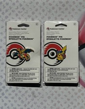 Pokémon Center Exclusive Special Delivery Charizard and Pikachu Pins Brand New picture
