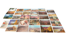 Vintage 1960s USA Postcard Lot - Grand Canyon, Native American, Burlingame Hyatt picture