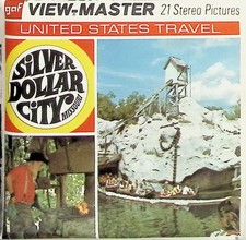 Silver Dollar City Missouri 1976  3D View-Master 3 Reel Packet NEW SEALED picture
