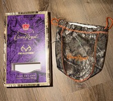 Crown Royal Realtree Edition Camo Bag & Box LIMITED EDITION NEW picture