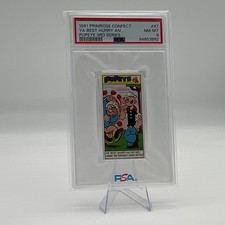 1961 PRIMROSE CONFECTION POPEYE 3RD SERIES #47 YA BEST HURRY AN'... PSA 8 picture