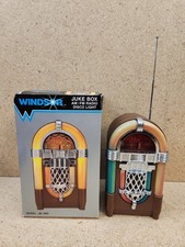 Windsor Juke Box AM/FM Radio - Disco Light - Model JB-380 NEW Open Box  picture