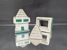 A PAIR of Vintage Souvenirs from Anthony Wayne BLOCKHOUSE Erie PA Trinket Box picture
