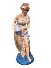 Antique French Chelsea Bisque Porcelain Figure “La Source” After Vion & Baury 30 picture