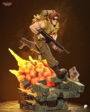 Tarma Roving Metal Slug  1/6 Scale Resin Figure  Stylized Display Model Kit picture