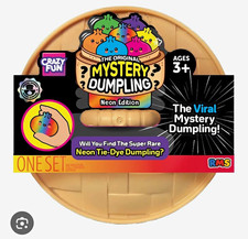 Authentic Crazy Fun Mystery Dumpling Neon Edition Blind Pack1 Ages 3+ picture