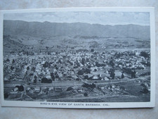Santa Barbara California ~ Bird's Eye View ~ Circa 1920 ~ Osborne's Books # 247 picture