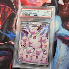 Pokemon Wigglytuff Illustration Rare PSA 10 2025 PFL EN 105/094 Holo Card picture
