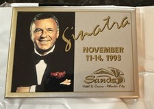 1993 FRANK SINATRA Sands Hotel/Casino 3 1/2