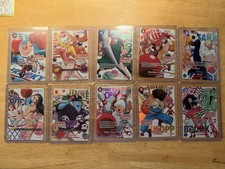 Round 1 x One Piece Promo Cards - Full Set of 10 NM English picture