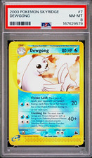 Pokemon Dewgong #7 Skyridge 2003 English PSA 8 PSA Cert 167629579 LOW POP picture