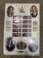 Bradbury History of Britain 69 Smilers Sheet Royal Wedding Prince William & Cath picture
