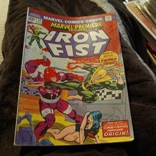 MARVEL PREMIERE #18 (1974) Iron Fist origin issue 1st Appearance of Joy Meachum picture