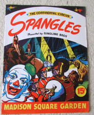 1943 Madison Square Garden Ringling Bros Continental Spangle Circus Program 24p picture