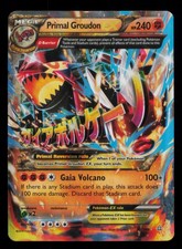 Primal Groudon EX 86/160 Holo Ultra Rare Primal Clash Pokemon Moderately Played picture