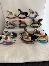 1982 Hallmark Rocking Horses Collector Series 1982-1994 ( Missing 1988) picture