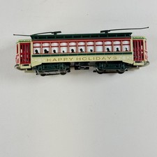 Vintage Bachmann HO Happy Holidays Brill Trolley 16040 Lighted Christmas Train picture