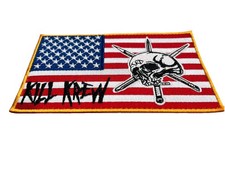 Team Room Design ‘KILL KREW’ Large 3x5 Patch (New/Rare/Limited) picture