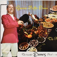 1960s The Dunes Hotel Restaurant Buffet Menu Resort Casino Las Vegas Nevada picture