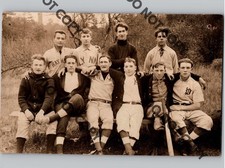 c1912 Baseball Team Players MIDLAND LYNN RAYMOND Indiana IN RPPC Real Photo picture