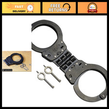 Hinged Handcuffs Steel - Model 300 Standard, Durable Security Restraints, Law En picture