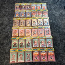GARBAGE PAIL KIDS 3-D WALL PLAKS BOX OF 36 UNOPENED MAKES 3 SETS picture