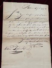 1787 BALTIMORE CHESTERTOWN WILLIAM TILGHMAN GEORGE WELLS CHESTER TOWN MARYLAND picture